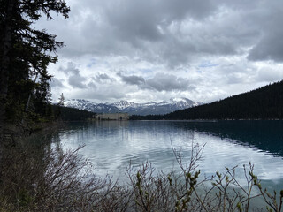 lake in the mountains