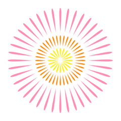 花火のベクターイラスト