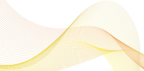Abstract modern colorful wavy stylized blend liens gradient background. Blending gradient colors. Digital frequency track equalizer. Colorful shiny and smooth blend lines background. 