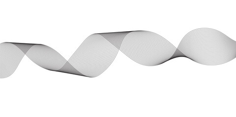 Abstract grey wave lines background. Digital frequency track equalizer. Abstract frequency sound wave lines and technology curve lines background. Abstract background with business lines background.