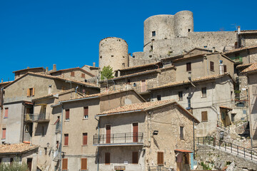 Picturesque village of Polino in Valnerina, Umbria region, Italy - obrazy, fototapety, plakaty