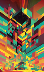 Fototapeta premium Background created with Generative AI technology