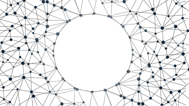 Abstract geometric background. Plexus mesh backdrop. Vector