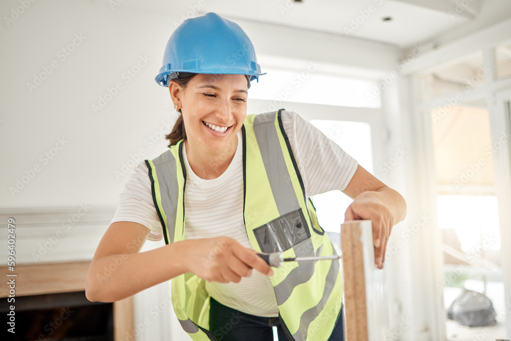 Poster i need these screws to be tight. shot of an attractive young construction worker standing alone and 