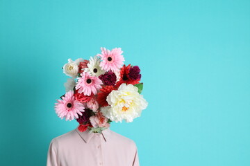 Mannequin with Flower