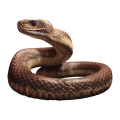 Obraz premium Snake transparent background