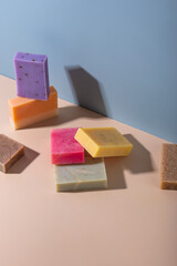 Eco cleaning with soap and sponges