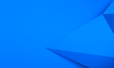 Obraz premium A blue background with a triangle in the middle.