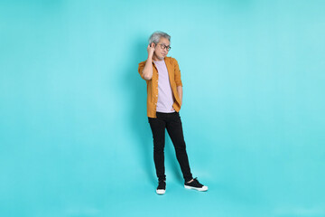 Obraz premium Senior Asian Man