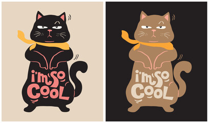 Cool Cat - Cat Lover - Funny Cat © anong