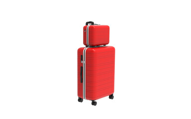 suitcase isolated on white background