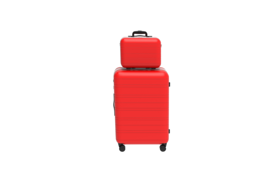 suitcase isolated on white background