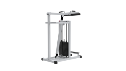 GYM equipment isolated on white background