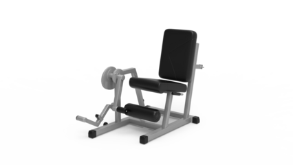 GYM equipment isolated on white background