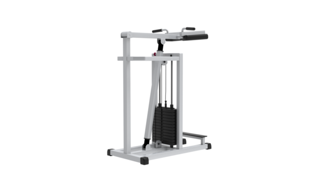 GYM equipment isolated on white background