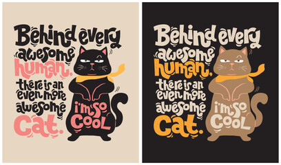 Awesome Cat - Cat Lover - Funny Cat