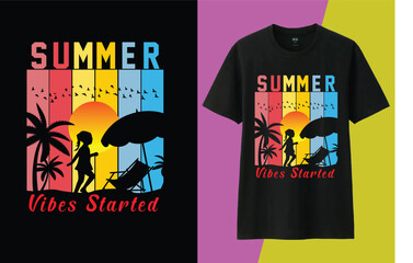 It is very Exclusive Summer T-Shirt Design.
