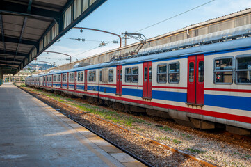 Fototapeta premium haydarpasha train station in istanbul turkey