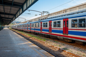 Fototapeta premium haydarpasha train station in istanbul turkey