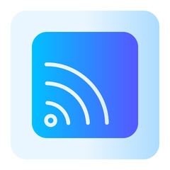 rss gradient icon