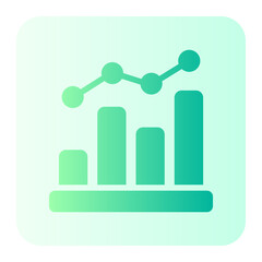 analytics gradient icon