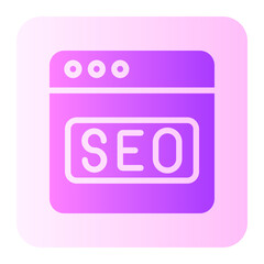 seo gradient icon