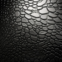 Black Abstract Pattern Texture. 3D Background