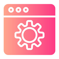 web services gradient icon