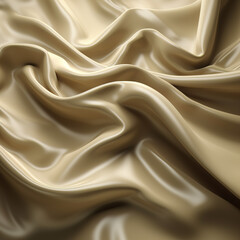 White Wave Silk Fabric. Abstract Background