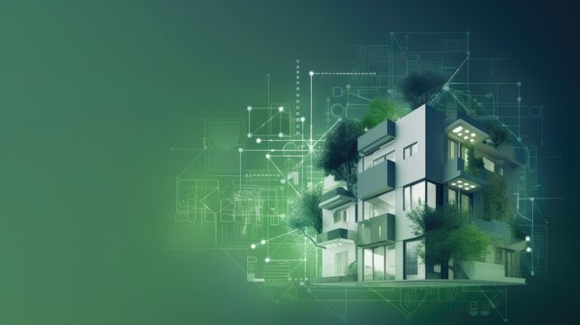 Modern smart home systems design. Generative AI