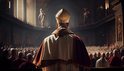 bishops great mass - obrazy, fototapety, plakaty