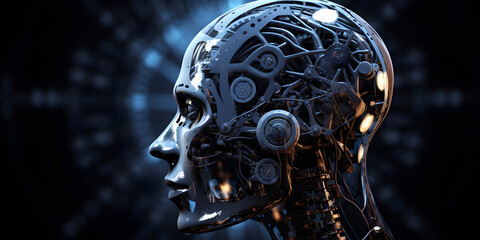 technology innovation AI automation software Generative AI - obrazy, fototapety, plakaty