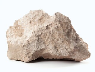 Stone isolated on a white background.