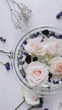 wedding bouquet on the table, White roses, beautiful roses, roses, flowers, still life, fine art, still lifes, rose, roses, floral, pretty flowers, flowers on a table, flowers in the studio, studio fl