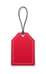 Red price tag sale