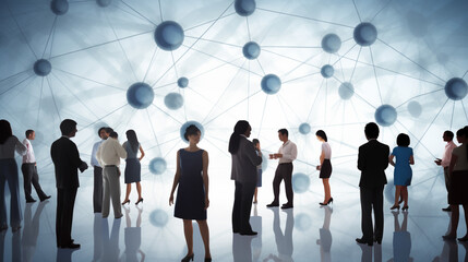 connecting peoples Generated AI