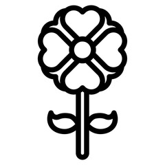 Obraz premium flower line 