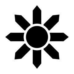 flower glyph 