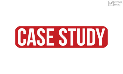 Case Study rubber stamp vector illustration on white background. Case Study rubber stamp