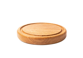 Cutting board isolated on white background. Handmade cutting board wood cutting board. Wooden board on a white background. MOCKUP. Design.