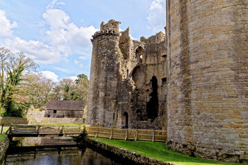 Fototapeta na wymiar Nunney Castle, Somerset, England - United Kingdom