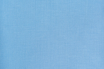 plain light blue linen fabric background texture