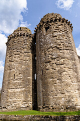 Naklejka premium Nunney Castle, Somerset, England - United Kingdom