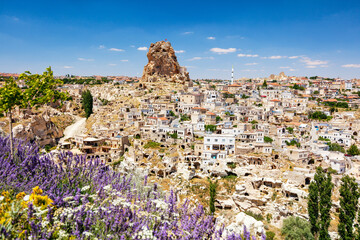 Ortahisar town in Cappadocia