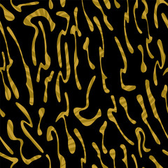 Abstract seamless pattern with doodles. Hand drawn vector illustration. Flat color design, easy to recolor.