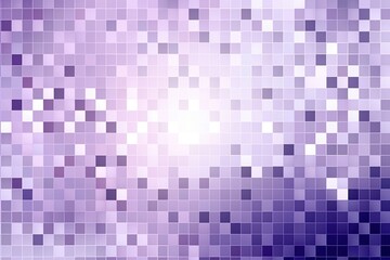 Violet geometric square background created by Generative AI