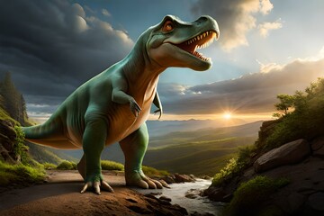 Dinozaur - obrazy, fototapety, plakaty