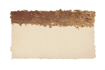 PNG Gold (bronze) glitter empty canvas frame isolated on transparent paper background. Abstract copy space texture.