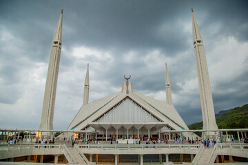 Masjid Faisal one of largest Masjid in the world Islamabad Pakistan