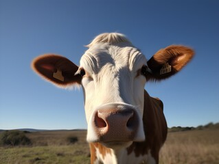 portrait of a cow (Generative AI)